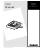 Paxar Model 9416 User Manual