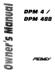 Peavey DPM 488 Owner's Manual