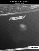 Peavey Nashville 1000 Operating Manual