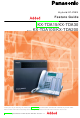 Panasonic KX-TDA100 Features Manual