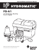 Pentair FG-A1 Installation And Service Manual