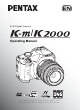 Pentax K-m/K2000 Operating Manual