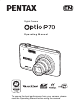 Pentax Optio P70 Operating Manual