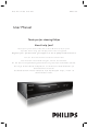 Philips BDP7100 User Manual