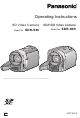 Panasonic SDR-S50 Operating Instructions Manual