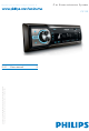 Philips CAR ENTERTAINMENT SYSTEM CE120 User Manual
