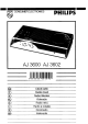 Philips AJ3600/05 User Manual
