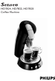 Philips Senseo HD7822 Owner's Manual