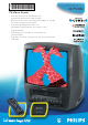 Philips TV-VIDEO COMBI 14 PV284 Product Information