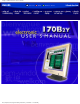 Philips 170B2Y Electronic User's Manual