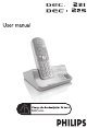 Philips DECT 225 User Manual