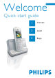 Philips SE430 Quick Start Manual