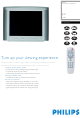 Philips 21PT5433 Specification Sheet