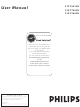 Philips 27PT9015D User Manual