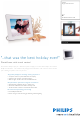 Philips SPF5208/10 Specification Sheet