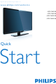 Philips 42PFL7409/98 Quick Start Manual