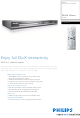 Philips DivX Ultra DVP5166K/98 Specifications