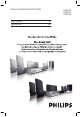 Philips DivX Ultra HTS3101 User Manual