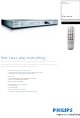Philips DVP3005K/69 Specifications