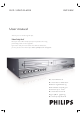 Philips DVP3100V/01 User Manual