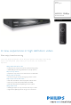 Philips DVP3980K/98 Specifications