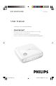 Philips DVP4000/78 User Manual