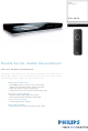 Philips DVP5120K Specifications