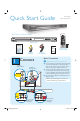 Philips DVP5140K Quick Start Manual