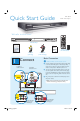 Philips DVP5960/93 Quick Start Manual