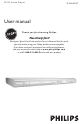 Philips DVP642/37 User Manual