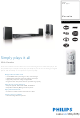 Philips HTP3120K Specifications