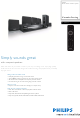 Philips HTS3011/98 Specifications