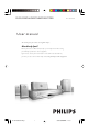 Philips HTS5500C/55 User Manual