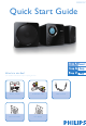 Philips MCD107/51 Quick Start Manual