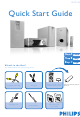 Philips MCD139/55 Quick Start Manual