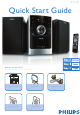 Philips MCD170/12 Quick Start Manual