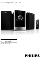 Philips MCD170/98 User Manual