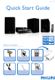 Philips MCD179/12 Quick Start Manual