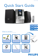 Philips MCD196/58 Quick Start Manual
