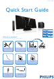 Philips MCD289/79 Quick Start Manual