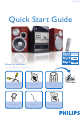 Philips MCD295/12 Quick Start Manual