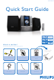 Philips MCD297/58 Quick Start Manual