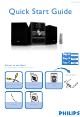 Philips MCD395/12 Quick Start Manual