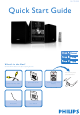 Philips MCD395/58 Quick Start Manual