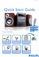 Philips MCD510/14 Quick Start Manual