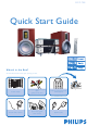 Philips MCD708/05 Quick Start Manual