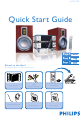 Philips MCD708/93 Quick Start Manual