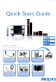 Philips MCD759/98 Quick Start Manual
