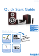 Philips MCD906/93 Quick Start Manual