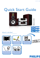 Philips MCD908/12 Quick Start Manual